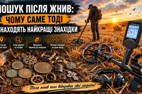 Зображення - Пошук після жнив: де шукати знахідки та чому це найкращий час для металошукача